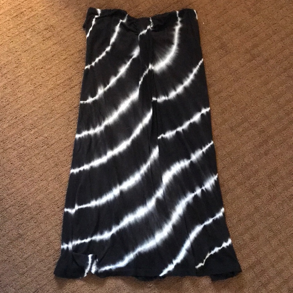Strapless bathing suit cover up